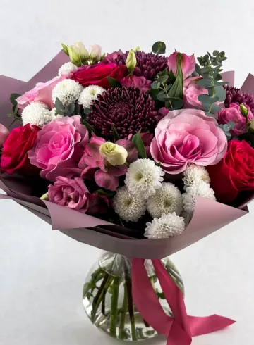 Сборный букет «Ноктюрн» от интернет-магазина цветов в 