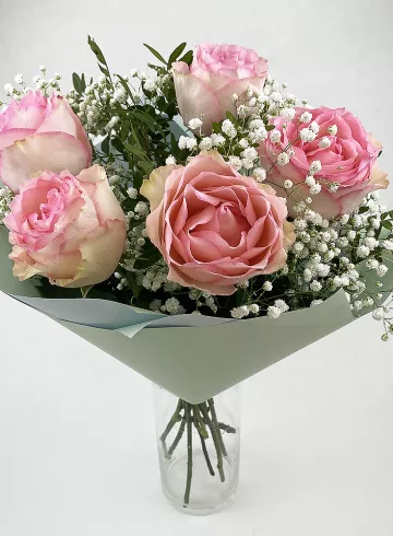 Букет «Розовое облачко» от интернет-магазина цветов в 